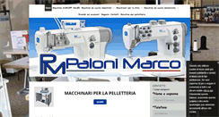Desktop Screenshot of palonimarco.com